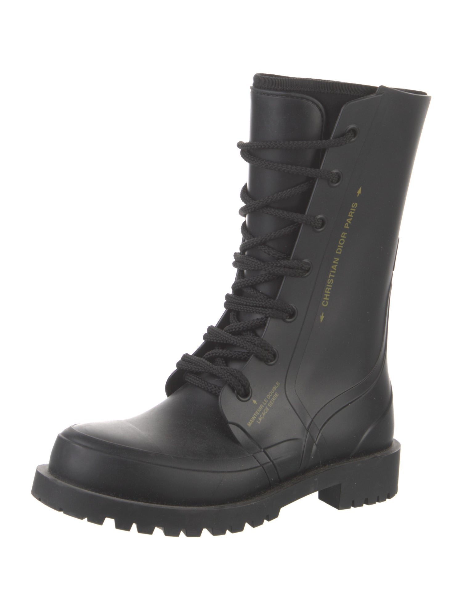 Christian Dior Rubber Rain Boots